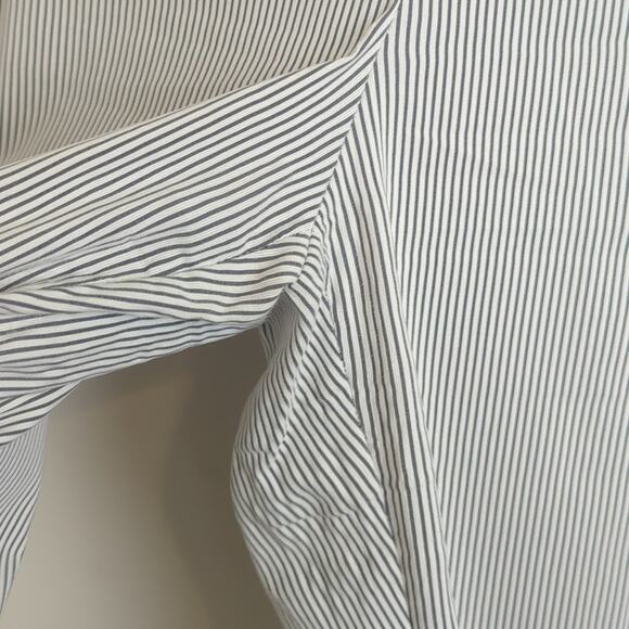 Juliet Stripe Straight Cropped So Slimming Pants Women's Size 16 - Picture 5 of 10